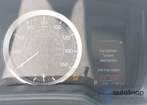 2022 Toyota Corolla Le из США, поврежденный, VIN JTDEPMAE1NJ204522